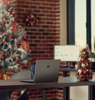 Idées de décoration de Noël au bureau professionnel